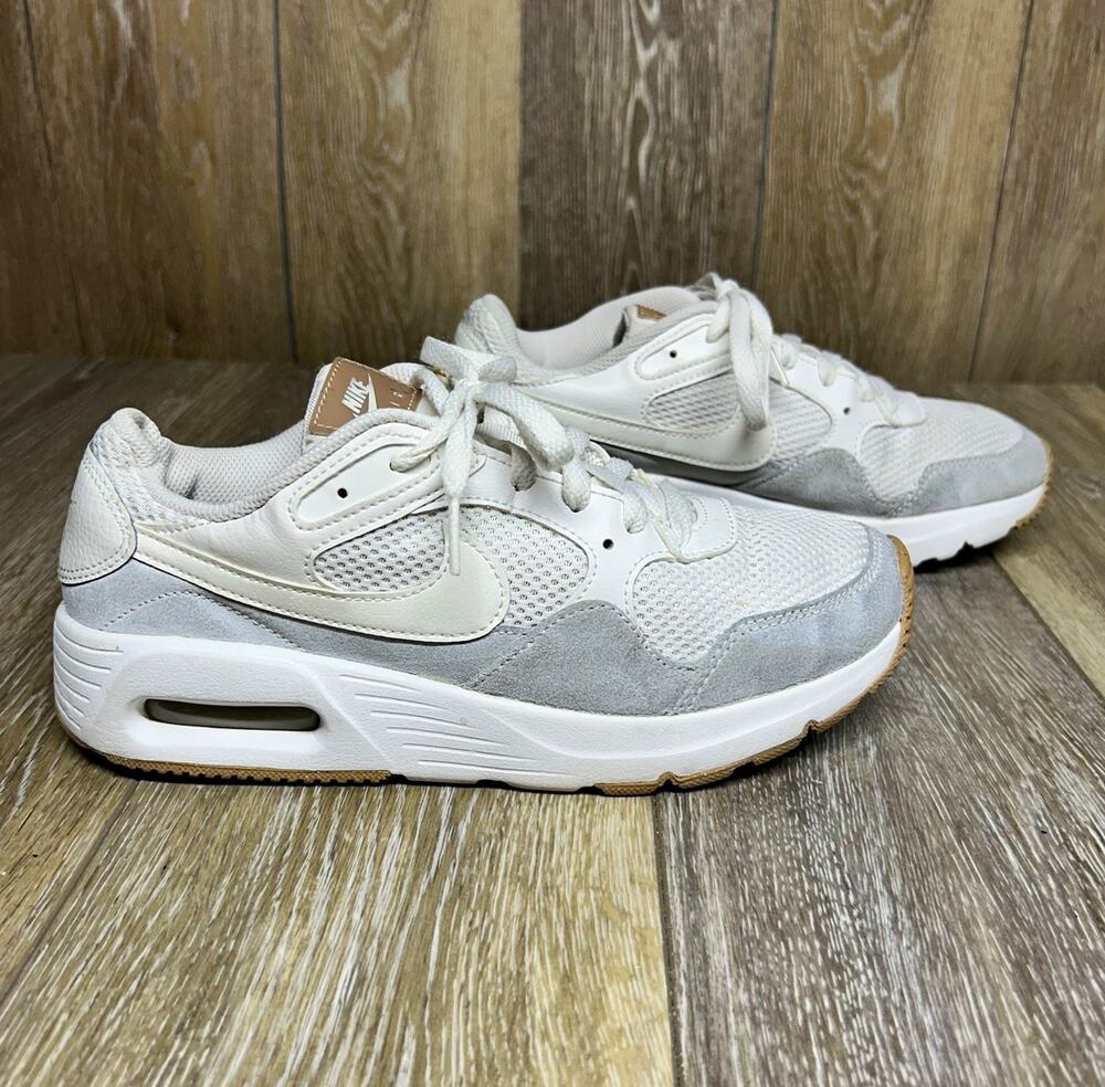 Nike Air Max SC Women’s US Size 7.5 White Gray CW4554-108 Sneaker Shoes